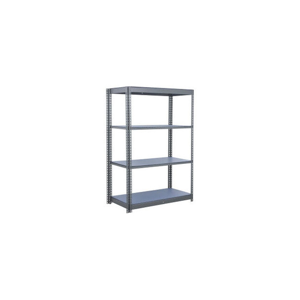 Global Industrial 4 Shelf Commercial Duty Boltless Shelving Add On 48""W x 24""D