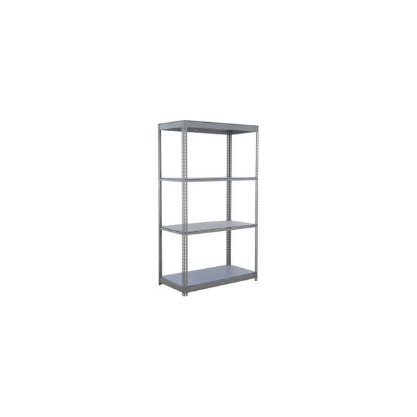 Global Industrial 4 Shelf Commercial Duty Boltless Shelving Starter 48""W x 24""