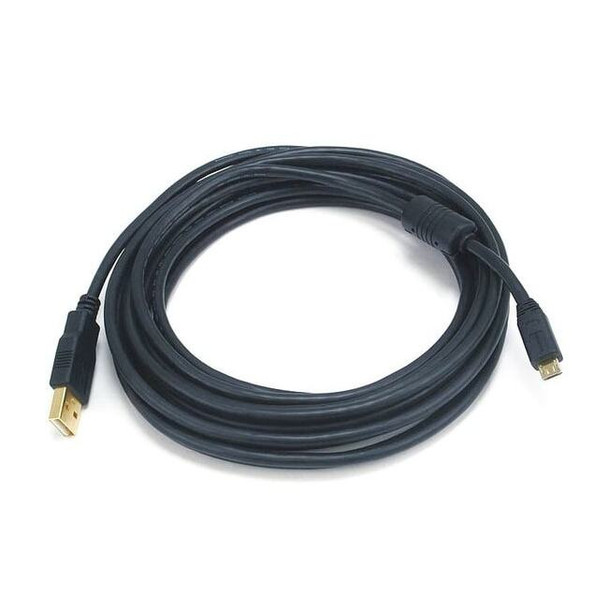 Monoprice Standard USB Cable,Black,15ft L 5460