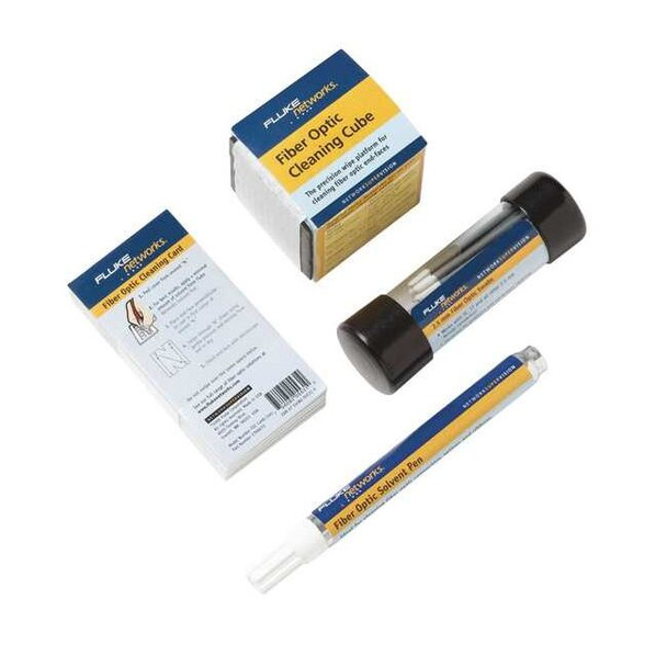 Fluke Networks Fiber Optic Cleaning Supplies NFC-KIT-BOX