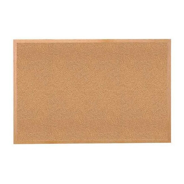 Ghent Cork Bulletin Board 96x48", Wood Frame WK48