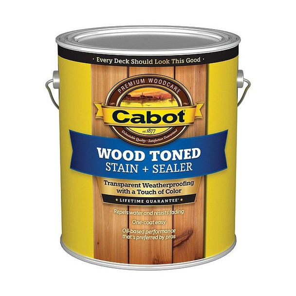 Cabot Wood Toned Stain + Sealer, Heartwood 140.0003004.007