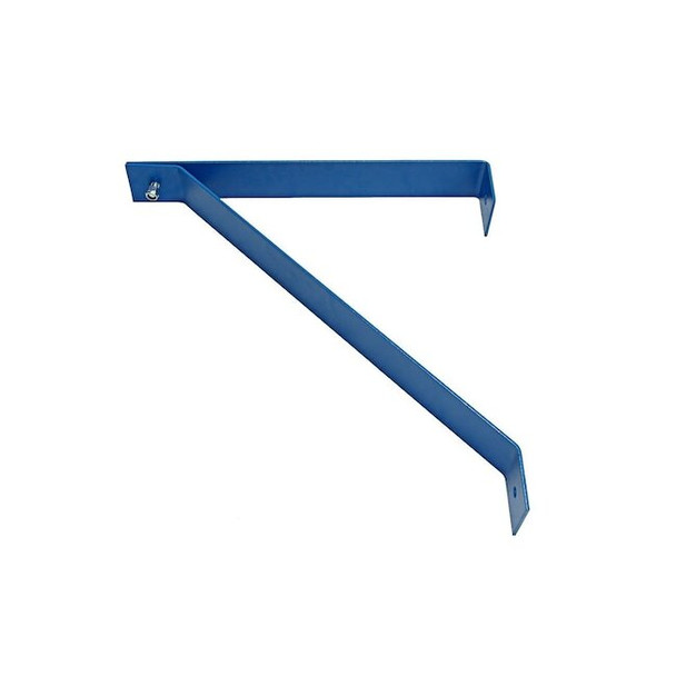 Patterson Mounting Bracket, Blue, 22 in L CW PC BLUE