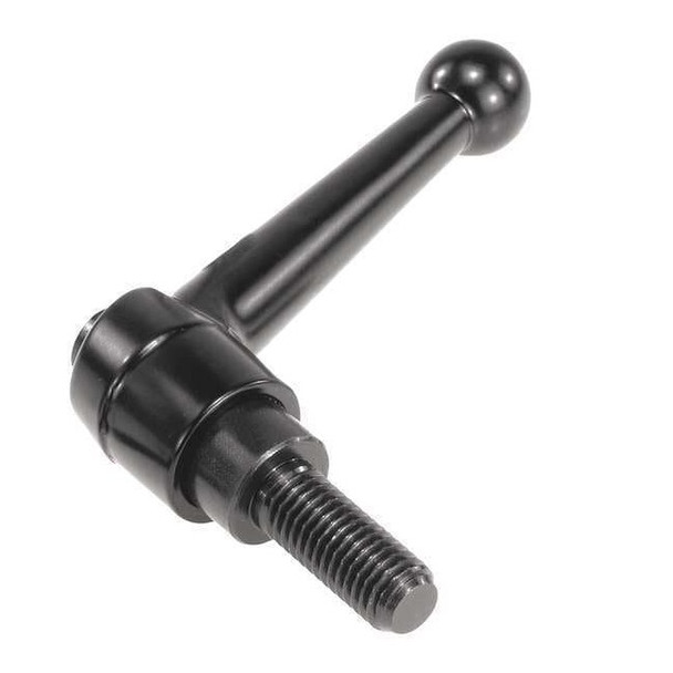 Adjustable Handle, Size: 4 1/2-13X90 Zinc, Black Satin, Comp: Steel
