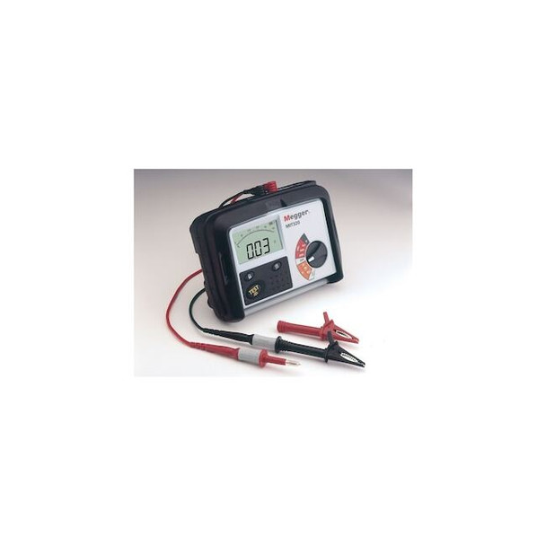 Megger Tester, 1 mA, LCD, 5 V, Handheld MIT320