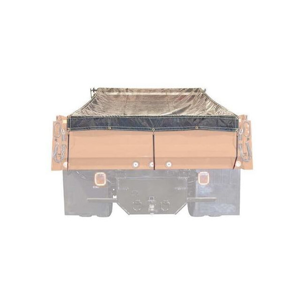 Buyers Products Aluminum Tarp System With Mesh Tarp 7 x 18 Foot DTR7018