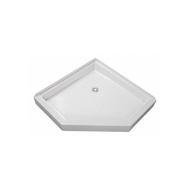 Fiat Products Shower Floor,White,36" x 36" Size,6" H 36WLC100