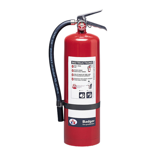 Badger™ Extra 10 lb BC Fire Extinguisher w/ Wall Hook