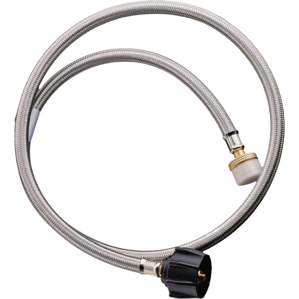 Mr. Bar-B-Q Universal Fit Stainless Steel Hose & Adapter 03038Y