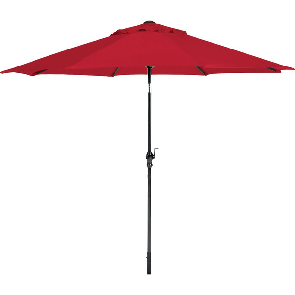 Cabana Beach 9 Ft. Aluminum Pole Red Formosol Market Umbrella MAL9C-8-RED