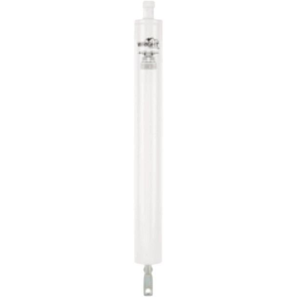 Wright Standard Duty White Pneumatic Storm Door Closer with Thumbscrew V1022WH