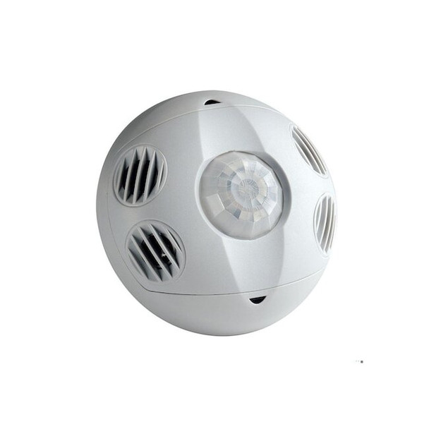 Leviton Ceiling Mount Sensor, Hard Wired, White, 2,000 sq ft, LED OSC20-MWW