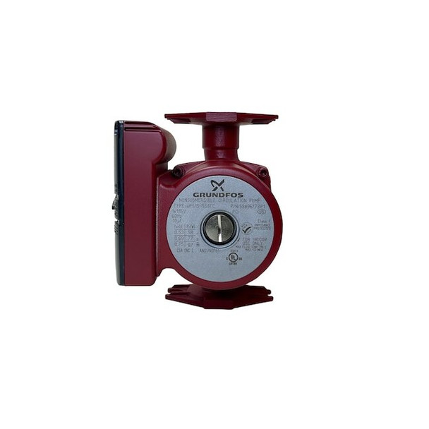 Grundfos UPS15-55SFC 1/12 HP 115-Volt 3-Speed Flanged Circulator Pump 59896773