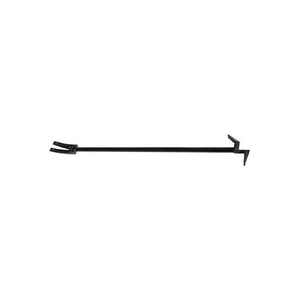 NY Claw, 4 ft. Black Powder Coat, w/ NY Hook & Halligan Fork