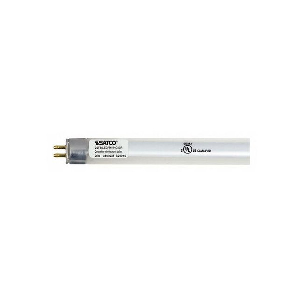 Satco Bulb,LED,25W,T5,G5,40K S29910