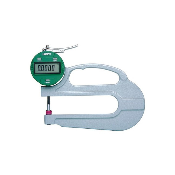Insize Digital Thickness Gauge,Acc +/-0.0008 in 2872-10