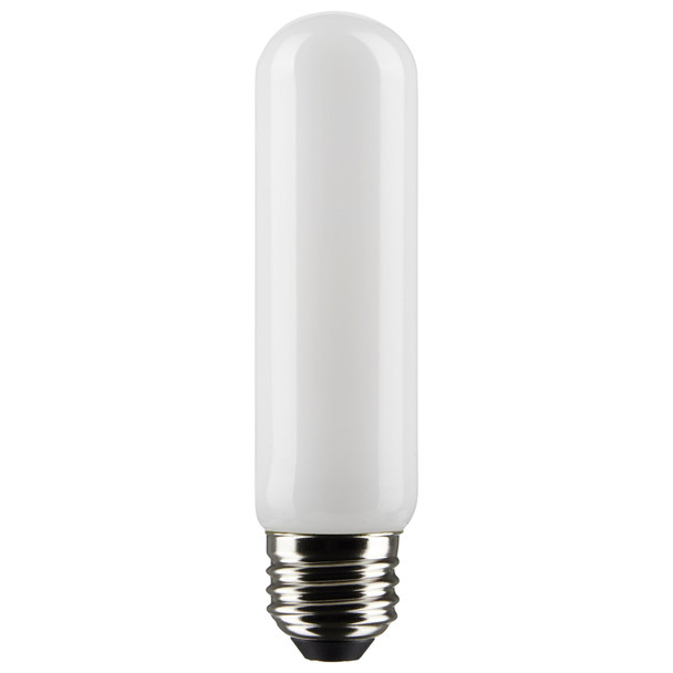 8 Watt T10 LED Lamp, Frost, Medium Base, 90 CRI, 2700K, 120 Volts Pack of 2
