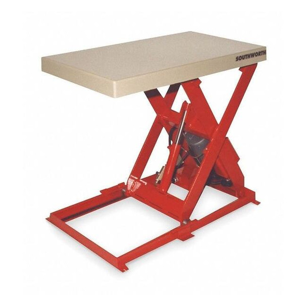 Southworth Scissor Lift Table, 1500 lb. Cap, 115V, 24"W, 48"L LL1.5-35-2448