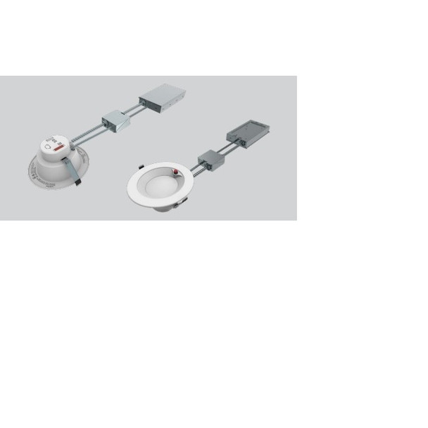 Keystone KT-RDLED24PS-6A-9CSF-VDIM-EM4 6" AdvantaEMRG LED Downlight 27K-5K w/ Built-In EM Backup