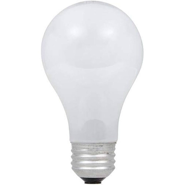 25A19/FR 25W 130 Volt Frosted Long Life A19 Medium Screw (E26) Incandescent