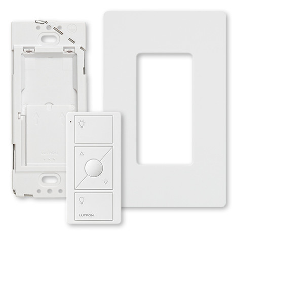 Lutron PJ2-WALL-WH-L01 Pico Smart Remote Wall Mount Kit for Caseta Dimmer Switches