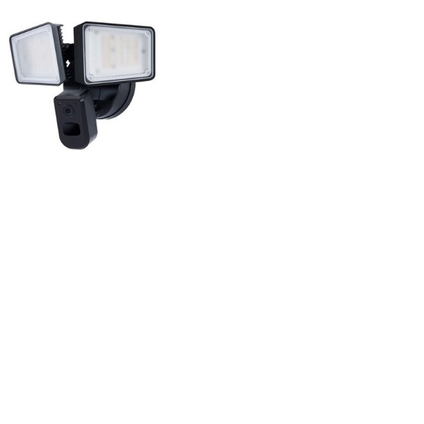 Satco Starfish 65-921 Smart Security Camera 36W Rectangular Black Flood
