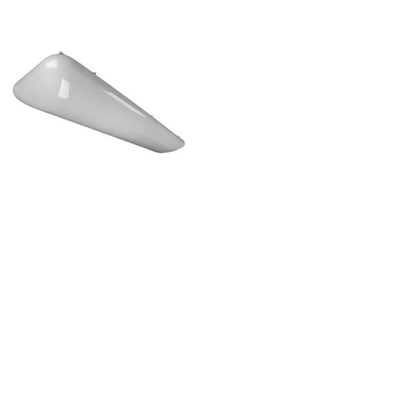 TCP CFMREC4FTDCCT 4' Decorative Flushmount Cloud Rectangle Fixture Dimmable CCT