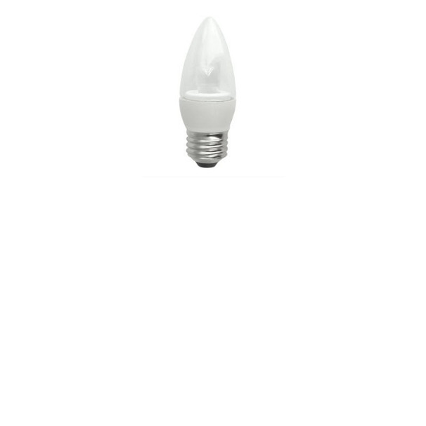 TCP LED4E26B1124K Dimmable LED B11 E26 Base Clear Bulb 4W 2400K