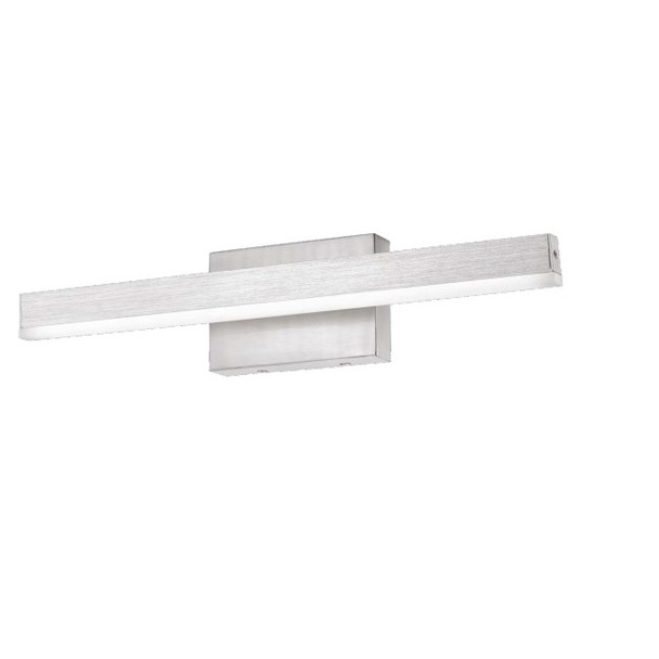 ASL Lighting VBOM22 22" 18W 30K/35K/40K LED Vanity Fixture Satin Nickel Non-Dim