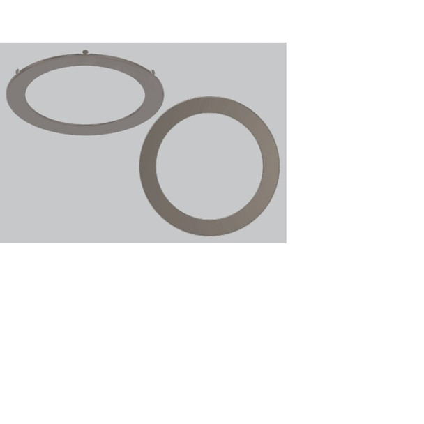 Keystone KT-WDLED-6A-BN-TRIM 6" Brushed Nickel Trim for 6" Slim Wafer Downlight