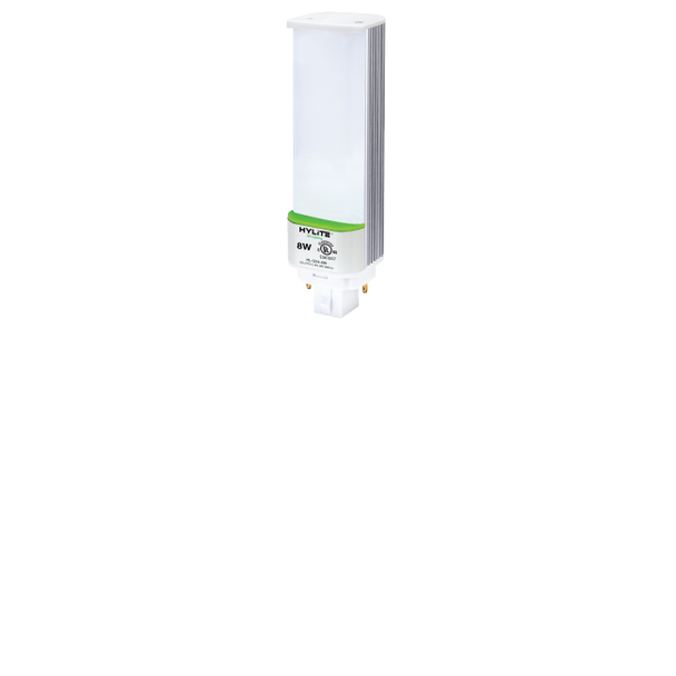 HyLite HL-G24-8W-35K-40K 120° LED PL 8W G24 Base Type B - Case/10
