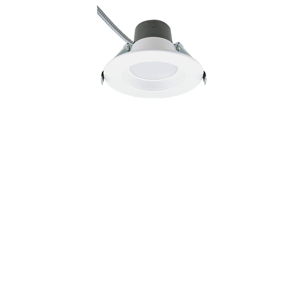 Green Creative 57865 4" LED Commercial Downlight 3500K 3-Light Levels - 1/Ea