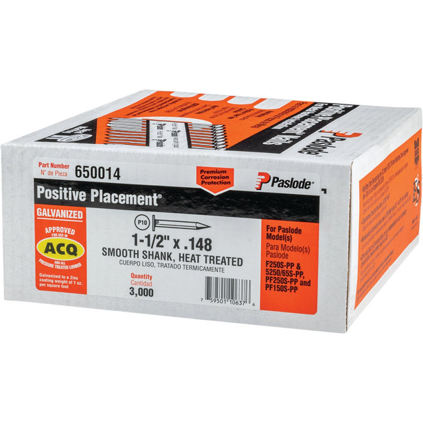 Paslode 3000# 1.5x.148 Cnnc Nail 650014