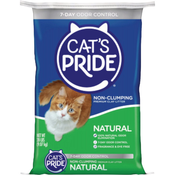 Cat's Pride 20 lb. Non-Clump Cat Litter for Sensitive Cats C01220