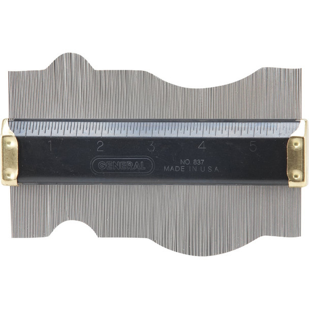 General Tools 3-1/2 In. x 6 In. Contour Gauge 837