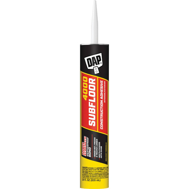DAP 4000 28 Oz. Subfloor Construction Adhesive 7079825117