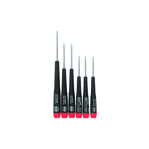 Torx Precision Screwdriver Sets, Torx, 6 Piece