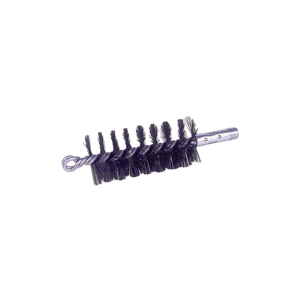 Flue Brush, 4 in, Single Spiral, .012 in Steel Fill