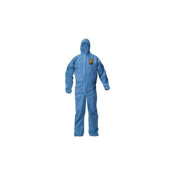 KleenGuard™ A20 Breathable Particle Protection Coverall, Blue Denim, Medium, ZF, EBWAH