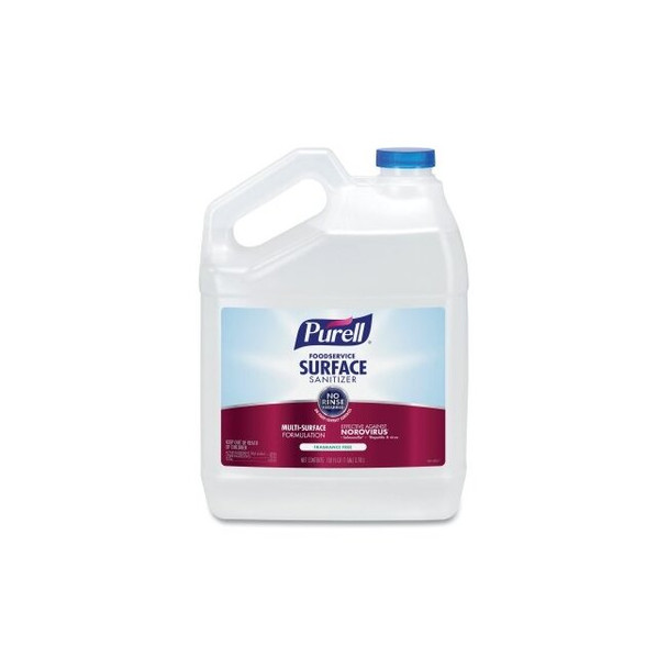 Foodservice Surface Sanitizer, 128 fl oz, Bottle, Alcohol-Like Scent