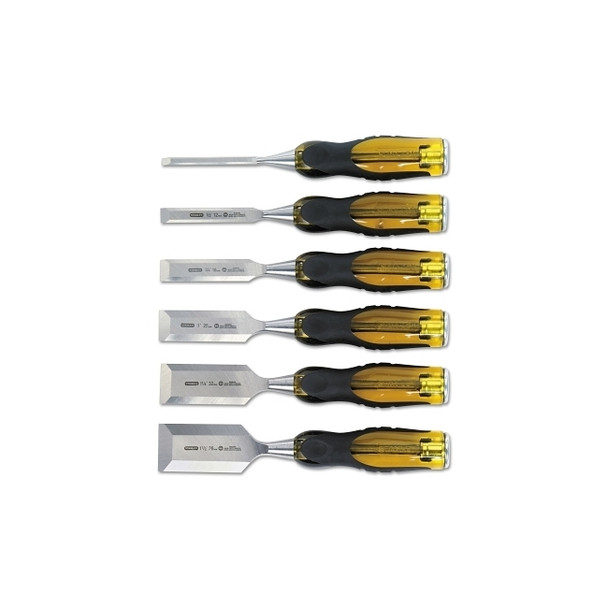 FatMax Short Blade Chisel Sets, 6 Piece, 9 in Long