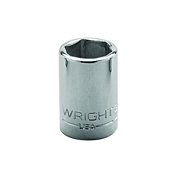 3/8" Dr. Standard Sockets, 3/8 in Drive, 9/16 in, 8 Points