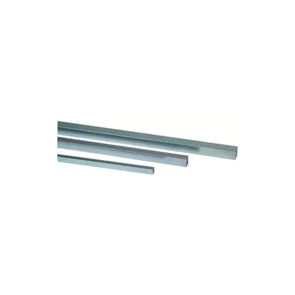 Square Stainless Keystock, 1/8 in x 12 in