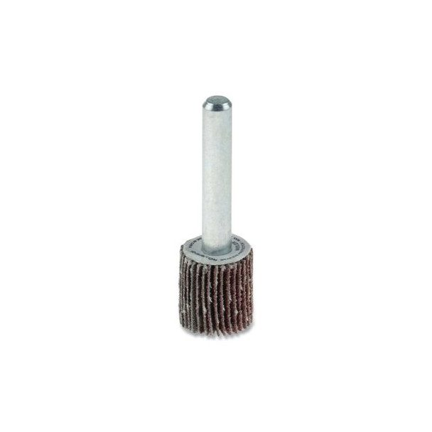 Wolverine® Mounted Flap Wheel, 5/8 in dia, 40 grit, 30000 RPM
