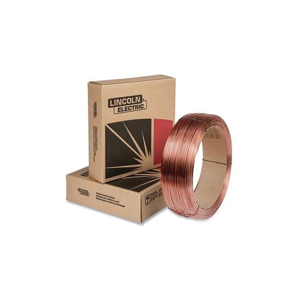 Lincolnweld® L-61® Welding Electrode, 5/64 in dia, 60 lb Coil, Mild Steel Solid