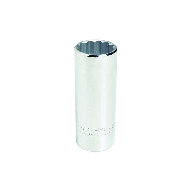 Torqueplus Deep Sockets, 1/2 in Drive, 9/16 in Opening, 12 Points