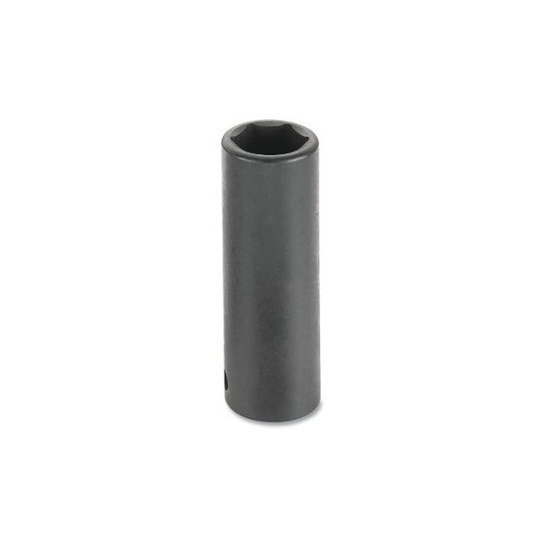 Impact Socket, 1/2 in Drive Size, 25 mm Socket Size, Hex, 6-point, Deep Length