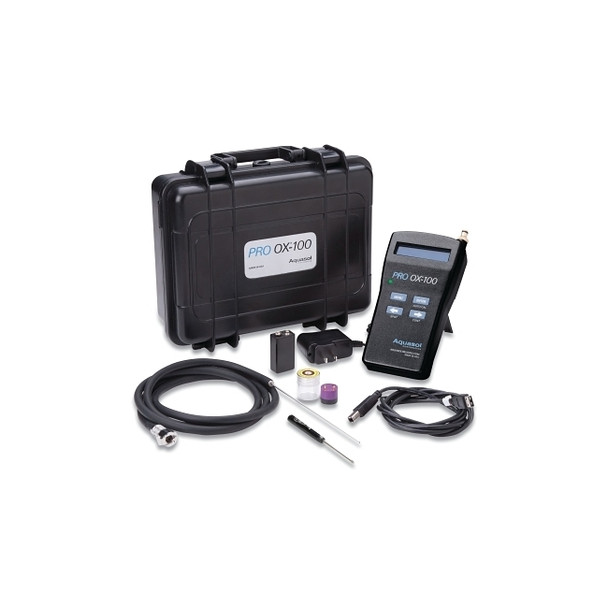 PRO OX-100 Oxygen Monitor and Accessories Kit, 11 in x 9 in x 4 in