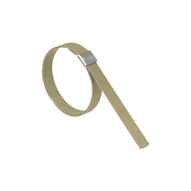 Junior® Smooth ID Clamp, 5 in dia, 3/4 in W, Galvanized Carbon Steel