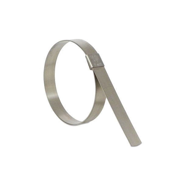 CP Series Center Punch Clamp, 5 in dia, 5/8 in Wide, 0.025 in Thick, 201 Stainless Steel